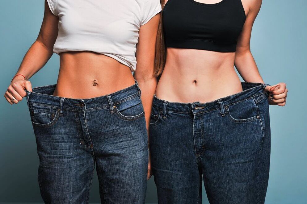Dzięki diecie i ćwiczeniom dziewczyny schudły w ciągu miesiąca